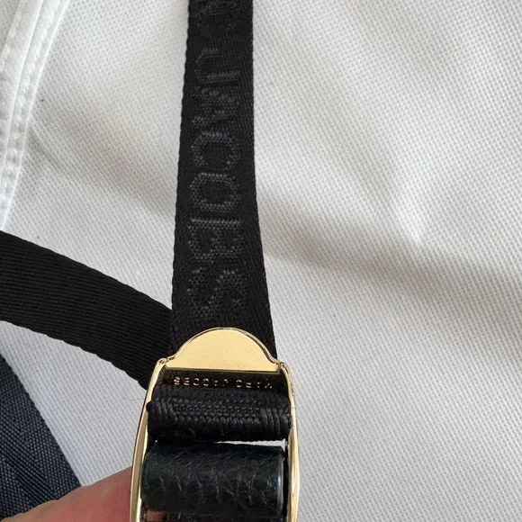 Marc Jacobs Black and Gold Mini Backpack - Picture 10 of 11